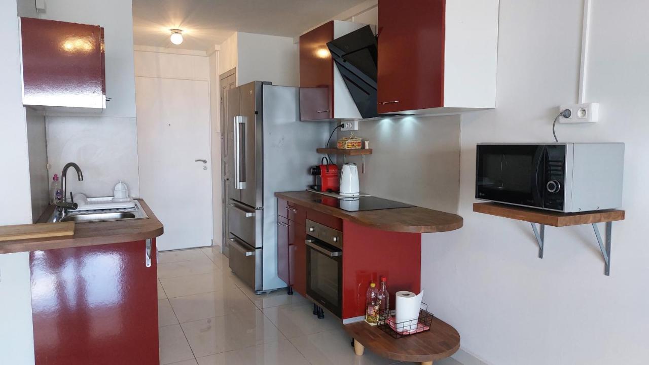 Appartement Pieds Dans L'Eau Vue Mer Acces Plage Et Piscine Marigot  Exterior foto
